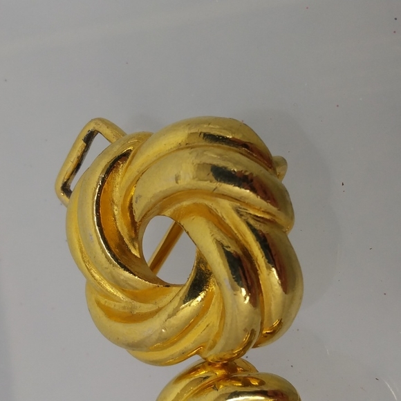 Vintage Dotty Smith Gold Belt Buckle - Picture 6 of 8